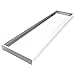 FactorLED Kit de Superficie para Panel 120x30 con Marco blanco, Fabricado en Aluminio, Kit para Techos - Accesorios Led