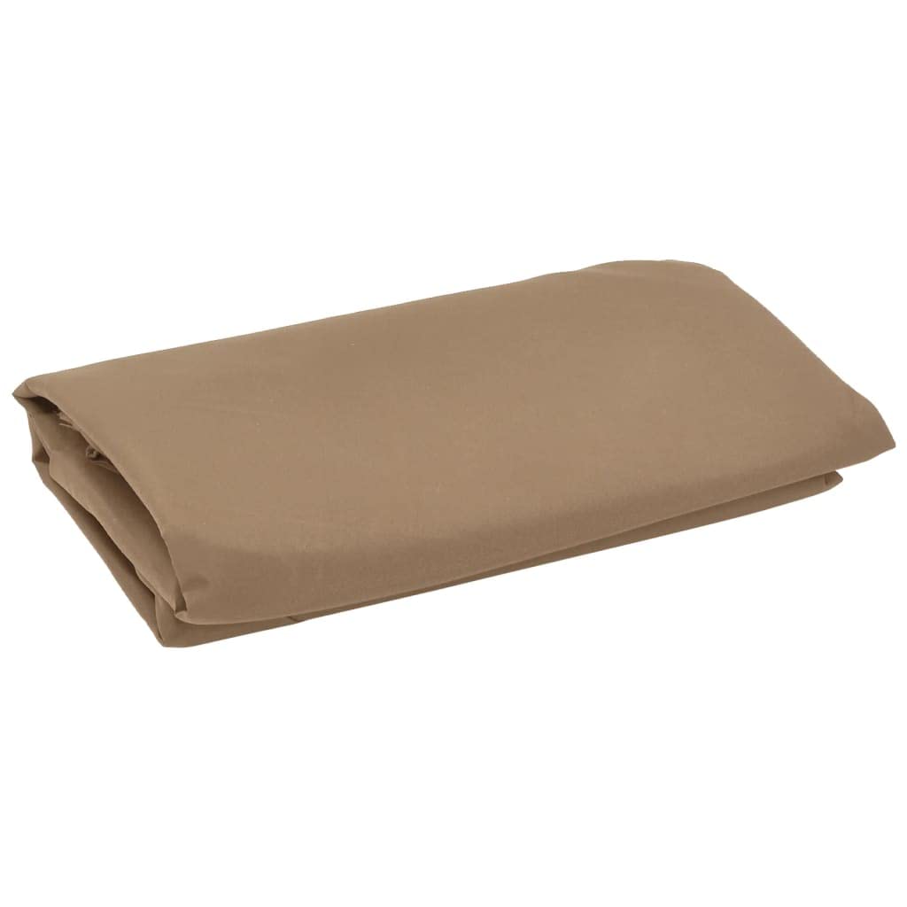 vidaXL Replacement Fabric for Cantilever Umbrella Backyard Sunshade Protective Parasol Cover Shelter Garden Lawn Patio Pool Beach Taupe
