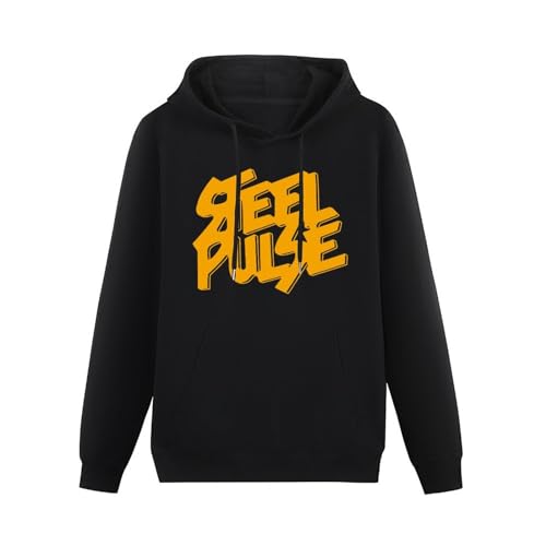 Photo de FFANZUOYOU Steel Pulse Reggae Music Unisex Sweatshirts Graphic Print Mens Hooded Black Sweater XXL