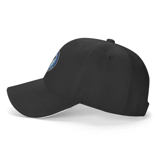 Gorra unisex estilo cowboy ajustable vintage negra miniatura 3