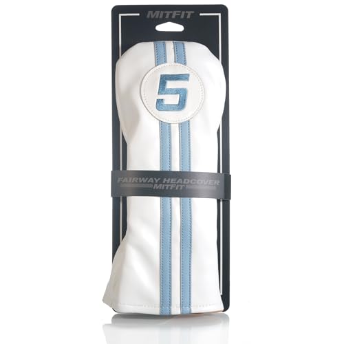 5 Wood Headcover, Easy Slip-On Easy-Off Golf Club Head Cover, Fleece Lined Interior, Water Resistant and Durable Shell, Individual Retail Pack, (5 Wood Headcover)