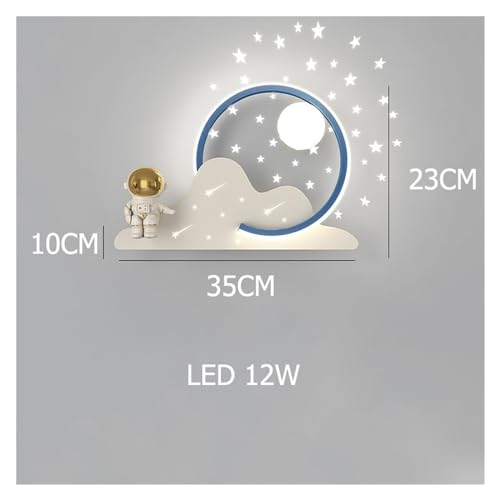 Aplique de pared de decoración LED regulable con proyección 7