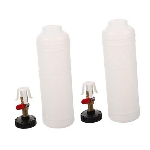 ABOOFAN 2pcs Pneumatic Brake Fluid Bleeder Kit Quick Oil Change Tool for Car Truck Brake Oil Replacement Extractor