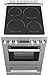 Avanti DER20P3S Electric Range Oven Elite Series Compact Design, 2-Cu.Ft. Capacity with 4 Coil Burners, Framed Glass Door, Storage Drawer and Broiler with Pan, 20-Inch, Stainless Steel