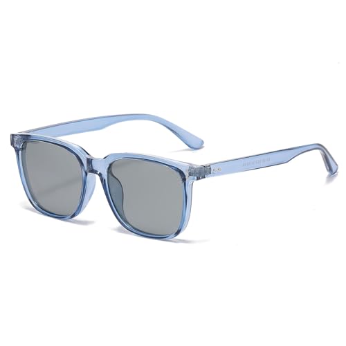Image of Polarized Square Sunglasses for Men Ultralight Classic Retro Square Driving Shades UV400 Protection Sun Glasses