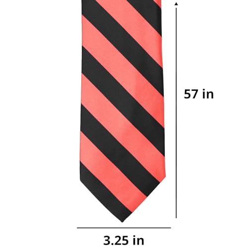 Image of tiemart Men's Striped Tie Standard Length