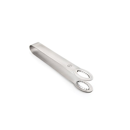 Outset Stainless Steel Ice Tongs, 8-Inch Length