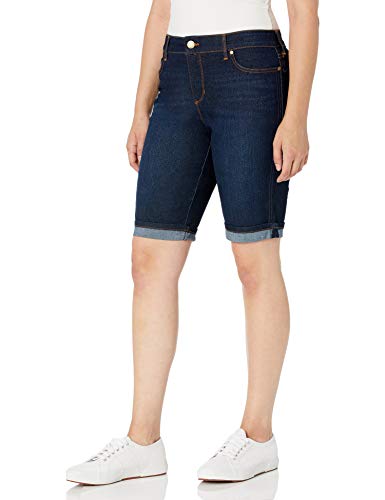 Bandolino Women's Mandie 5 Pocket Denim Bermuda Short, Palmer, 12 Regular