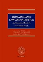 Algopix Similar Product 20 - Domain Name Law and Practice An