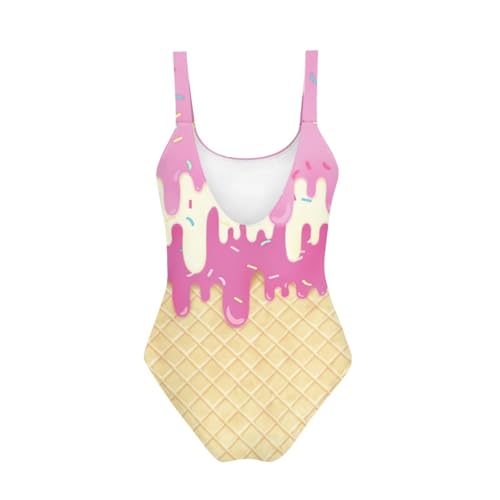 Image of Teens One-Piece Swimsuit Training Athletic Bathing Suits Quick Dry Beach Sport Swimwear Girls Dance Tank Leotards