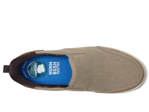 Nunn Bush Men's Kore City Walk Canvas Ez Moc Toe Slip-on Sneakers Easy Off Loafer2