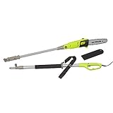 Garden Gear Electric Telescopic Pole Chainsaw Tree Pruner Long Reach Extendable Up To 2.9m 600W Pole Pruning Saw with Shoulder Strap (Electric Telescopic Chainsaw)
