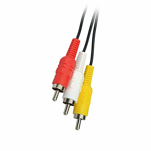 3RCA AV Cable Cord Stereo Composite Audio Video TV Adapter Cable For Sega Dreamcast DC