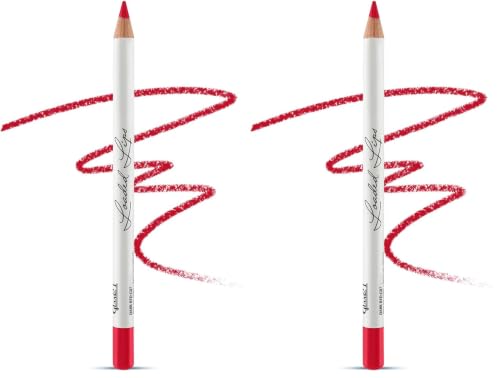 Image of Glam21 Loaded Lips Matte Lip Liner For Clean Contoured Lip | Creamy, Easy Slide Formula | Renders Perfect Pout & Long-Lasting | Waterproof | Transfer-Proof Matte Finish | One-Stroke Color Application | Non-Drying | Shade - 07 Dark Red