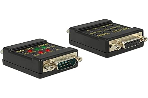Testeur RS-232 DB9 DeLock pour vérifier les signaux