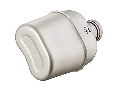 1100 ml + 700 ml Titan Ultraleicht Military Wasserflasche Portable Große Kapazität Camping Wasserkocher Outdoor Geschirr… - Image 4