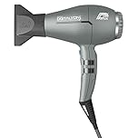 Parlux Digitalyon. Asciugacapelli Professionale Digitale con Ioni negativi. Molto Leggero e Potente. Made in Italy (Grigio Glitter)