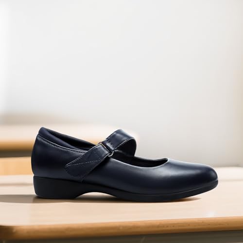 Image of DREAM PAIRS Womens Ballet Mary Jane Flats, Comfortable Business Office Dress Shoes for Women Dressy and Work with Ankle Strap