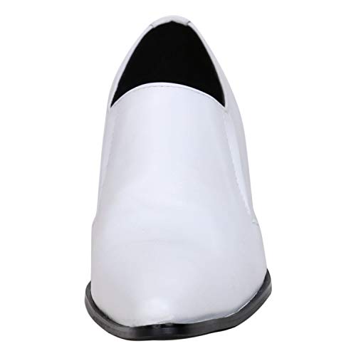 Santimon Mens Loafers Western Leather,Slip On Dress Shoes,Designer Casual Boots for Men4