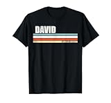 Divertido Regalo David, edición Limitada David Camiseta, Hombre, Negro, L