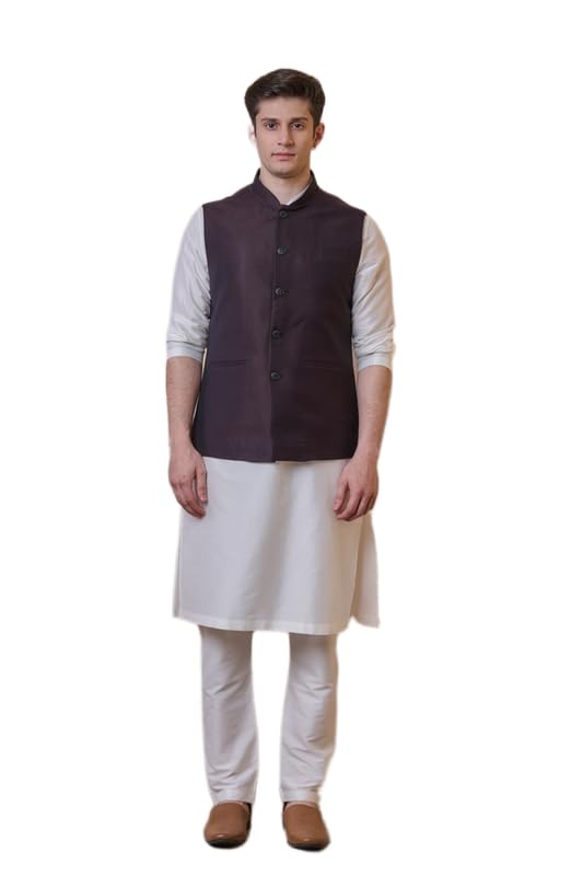 tasva Wine Jacquard Bundi | Ethnic WEAR | Wine | XS-picture-44