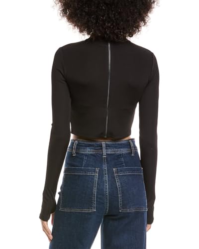 alice + olivia Delaina Crop Top2