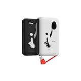 【ディズニーミッキー】Belkin モバイルバッテリー(10000mAh 20W USB-Cケーブル内蔵) 3C対応 最大20W PD高速充電対応 PPS対応 iPhone&Androidスマホ対応 2台同時充電 PSE技術基準適合 軽量&コンパクト 機内持ち込み可能 アウトドア/災害/緊急用の便利グッズ メーカー保証2年 BPB021qcBW-DY