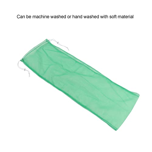 Image of Birdcage Nylon Mesh Net Adjustable Dustproof Seed Catcher Guard Net Cover for Parrots Parakeet Macaw Cage