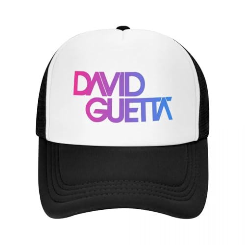 Photo de Laver David Guetta Fade Casquette de Baseball Chapeaux d’Hiver pour Hommes Chapeau de Plage Chapeau Masculin Chapeaux de Soleil pour Femmes Cadeau pour Hommes