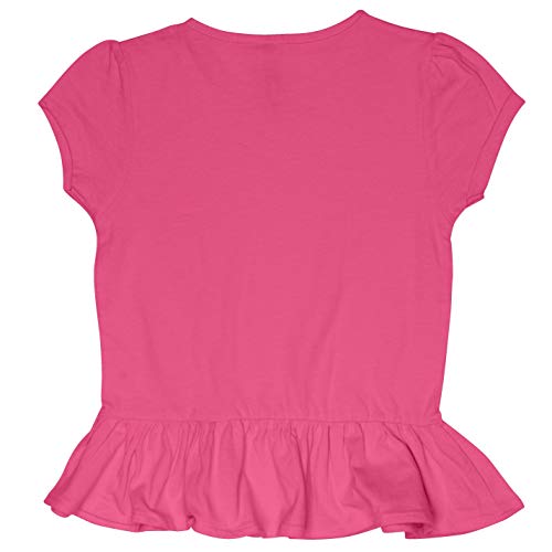 Image of Stephen Joseph Kid's Ruffled Jersey Shirt, Llama Shirt, Llama, Large
