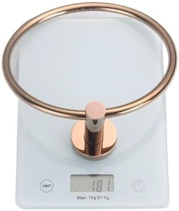 304 Stainless Steel Polishing Rose Golden Bathroom Hardware Towel Rack Toliet Paper Holder Towel Ring Hook Bathroom Accessory(Toilet Brush Holder)