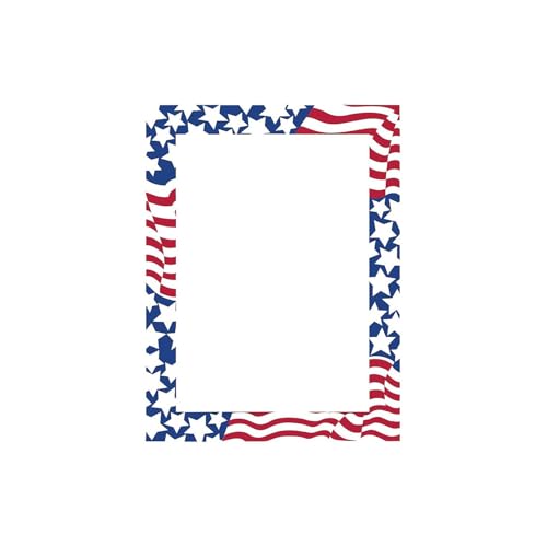 Great Papers! Stars & Stripes Letterhead, 80 Sheets/Pack (2014300)