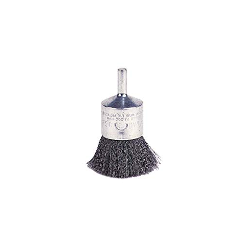 WEILER 10009 Crimped Wire End Brush - Diameter: 1