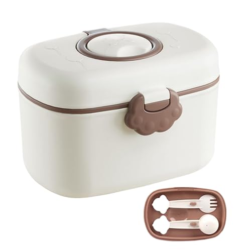 Dispensador De Leche En Polvo - Recipiente Para Leche En Polvo - Taper Portátil Para Uso Diario En Guardería Viaje Cocina