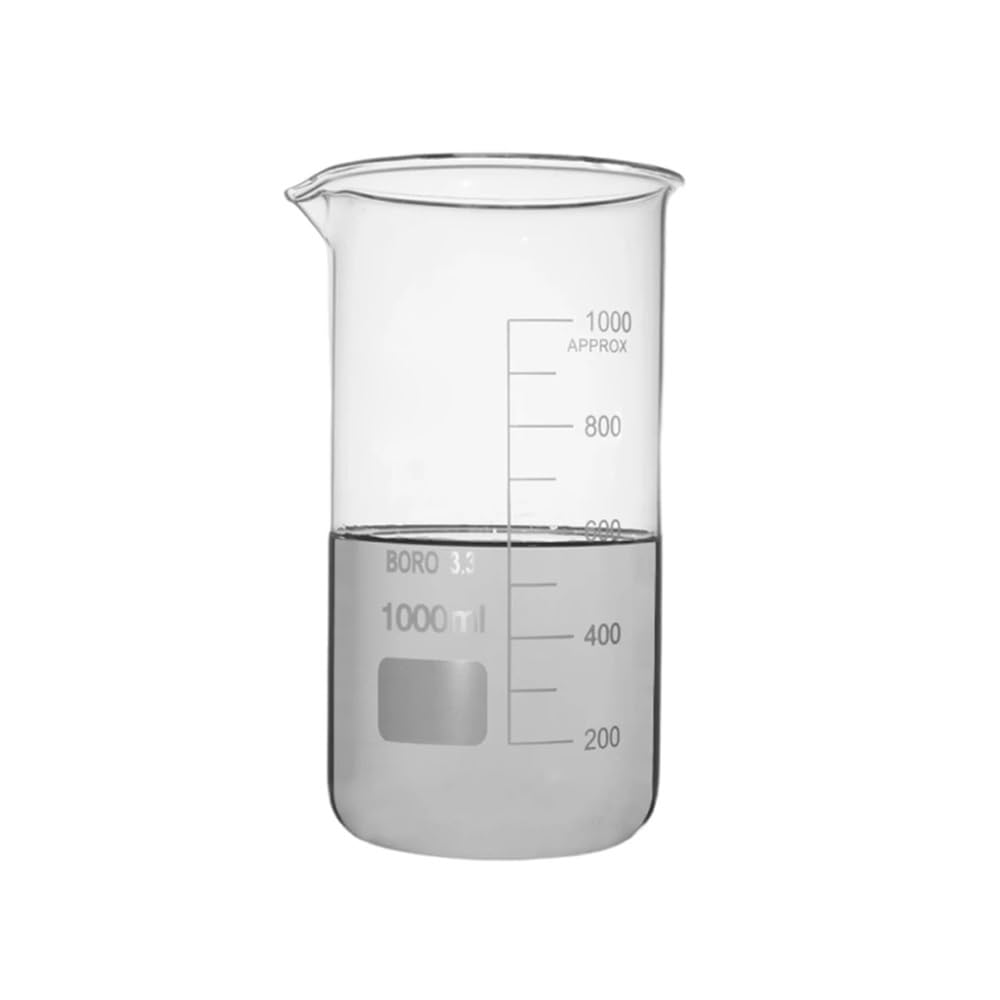 Zlewka ze szkła borokrzemowego, Laboratoryjne szkło borokrzemowe 3. Zlewka wysoka, 100-3000ml, Szkło laboratoryjne(800ml)