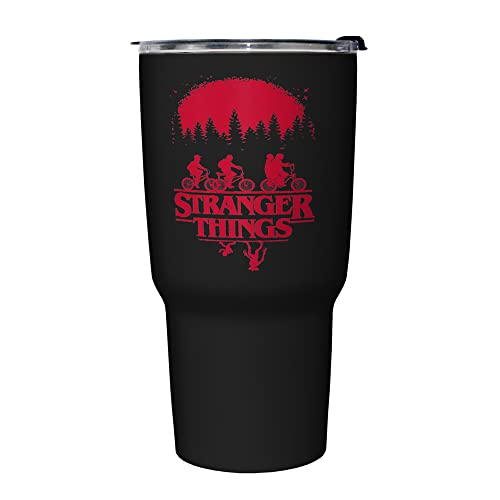 Netflix Stranger Things SIMPLE POSTER 27 oz Stainless Steel Travel Mug Multicolor
