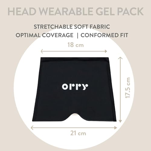 Image of ORRY Head Mask - Wearable Gel Pack - Heat & Cold Therapy