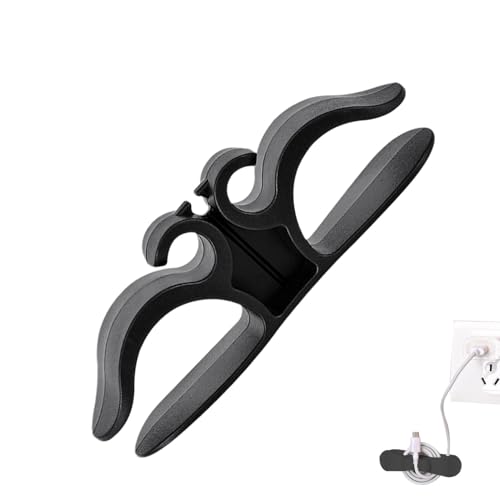 Organizador de cable de cocina, organizador de cable de cocina | Soporte de cable adhesivo | Organizador de cordón multifuncional para electrodomésticos de cocina, pequeño soporte de cordón enrollable