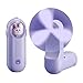 Boxwizard Wentylator ręczny, zasilany bateriami, USB, przenośny, składany, śliczny kreskówkowy, wydajny, cichy wentylator do podróży w biurze