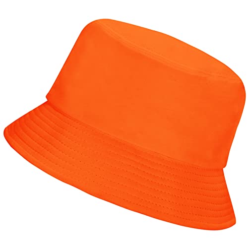 Image of Rosoz 1 & 2 Pack Bucket Hat for Women Men Summer Travel Beach Sun Hat Outdoor Cap Unisex Bucket Hats