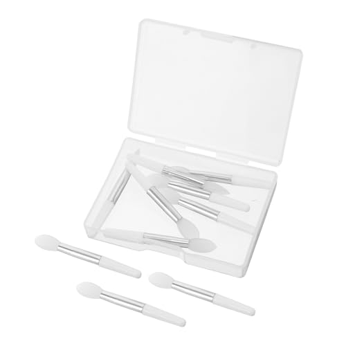 SOESFOUFU 10-pack Silicone Lip Brush Set Exfoliating Lip Mask Bulk Moisturizing Applicator