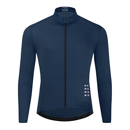 Veste coupe-vent réfléchissante ultra légère homme vêtement cyclisme bleu L