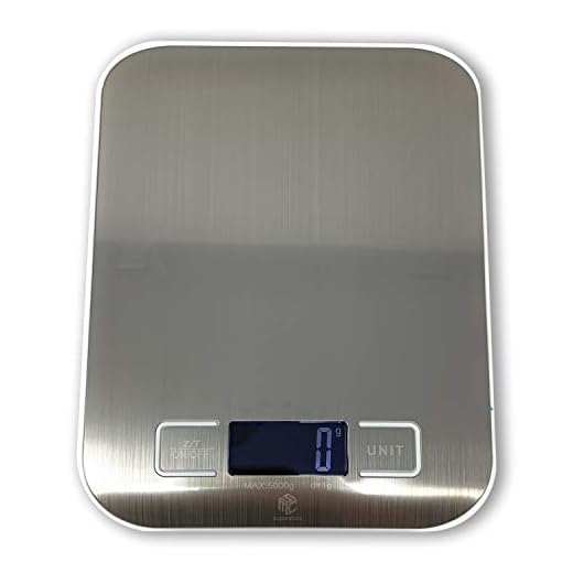 Kitchen Scales MSC Digital Electronic Coffee Weighing Scale for Cooking Baking High-Precision Food, Jewelry Weight Scales, LCD Display, Multifunctional, Tare Feature, Stainless Steel 5kg-AAA