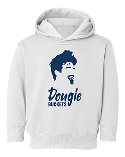 Dougie San Antonio Basketball Player Fans Toddler Hoodie Sweatshirt (White, 4T)