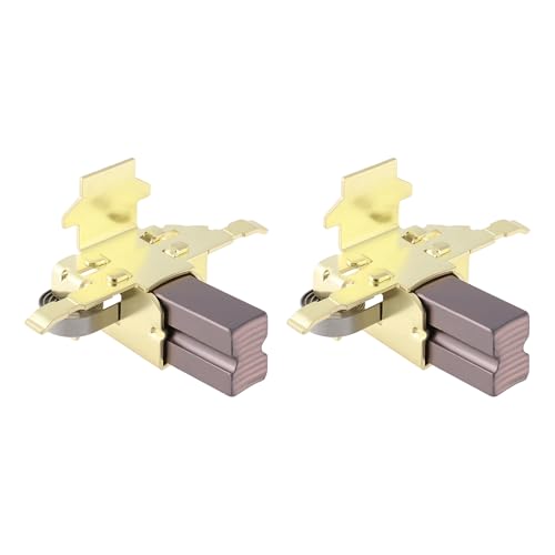 ECSiNG 1 Paire de Balais de Charbon avec Porte-balais en Laiton 610126-00 Compatible avec Dewalt DC411 DCG412 DCS380 DC390 DCS391 Type 1
