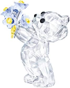 Swarovski Oso Kris – Nomeolvides, con Cristal de Swarovski Brillante con Flores en Azul y Amarillo Swarovski Oso Kris – Nomeolvides, con Cristal de Swarovski Brillante con Flores en Azul y Amarillo