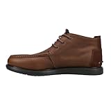 Navi Moc Chukka-Stiefel aus braunem Leder
