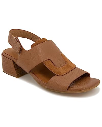 Park Interlock Leather Sandal Cognac / 11