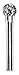 Dynabrade SD-42 Carbide Abrasive Burr - Ball - 3 mm Dia - 93372 [PRICE is per PART]