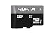 Produktbild ADATA AUSDH8GUICL10-RM3BKBL Class 1/10 Kartenleser (microSD/SDHC, USB 2.0) mit 8GB Speicherkarte